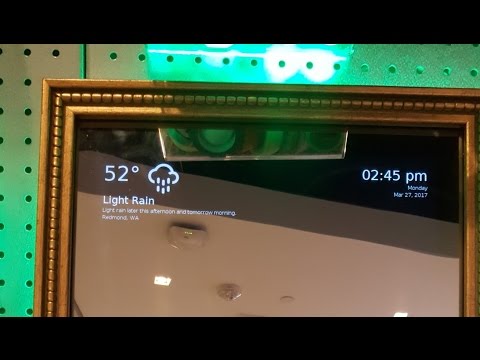 Smart Mirror build-out