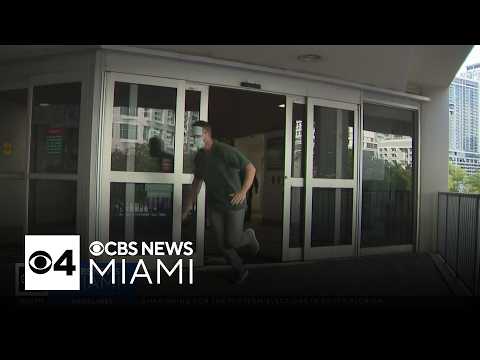 Ex-Lauderhill cop arrested for impersonating dead man runs away from cameras after release