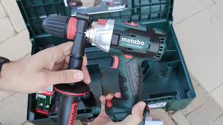 Unpacking / unboxing cordless tappers Metabo GB 18 LTX BL Q I metaBOX 603828840