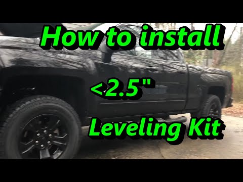 2016 Silverado Leveling Lift Kit Complete Install Home Level