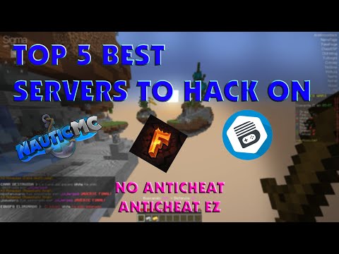 Top 5 Best Servers To Hack On [2023] || No Anticheat & Anticheat Ez