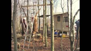 Partie pour la chasse de Louis Bérubé.  Avec Serge et cie
