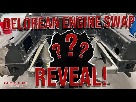 Reviving Legends EP 3: The DeLorean Gets A New Engine Swap and Transmission