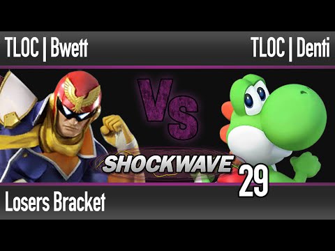 SW 29 Wii U - TLOC | Bwett (C Falcon) vs TLOC | Denti (Yoshi) - Losers Bracket