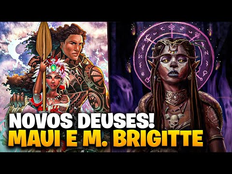 NOVOS DEUSES! MAUI E MAMAN BRIGITTE | Smite 9.8 Datamining