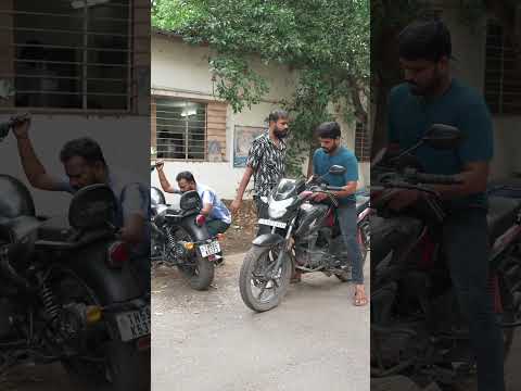 🤯 அடப்பாவி..! 😨நீயாடா என்ன கொலபண்ணப்பாத்த..!🤦‍♂️ #shorts #bikeaccessories #tankcover