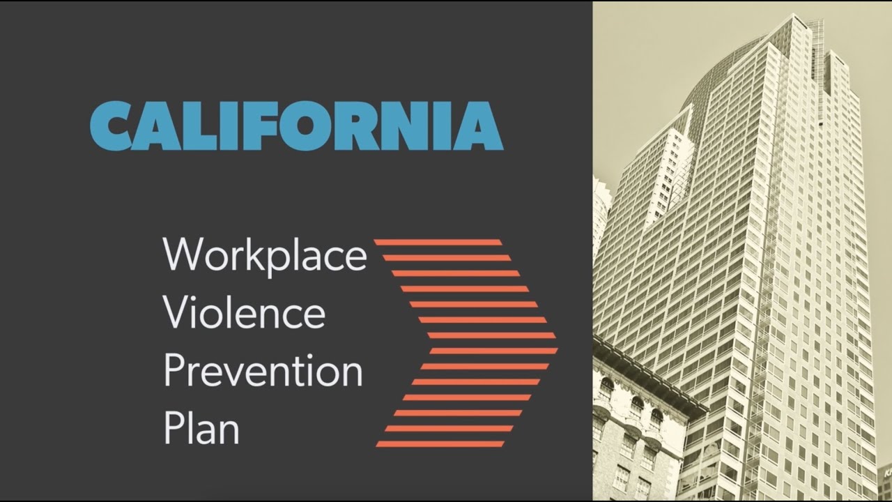 CA SB 553 Workplace Violence Prevention Program Explained