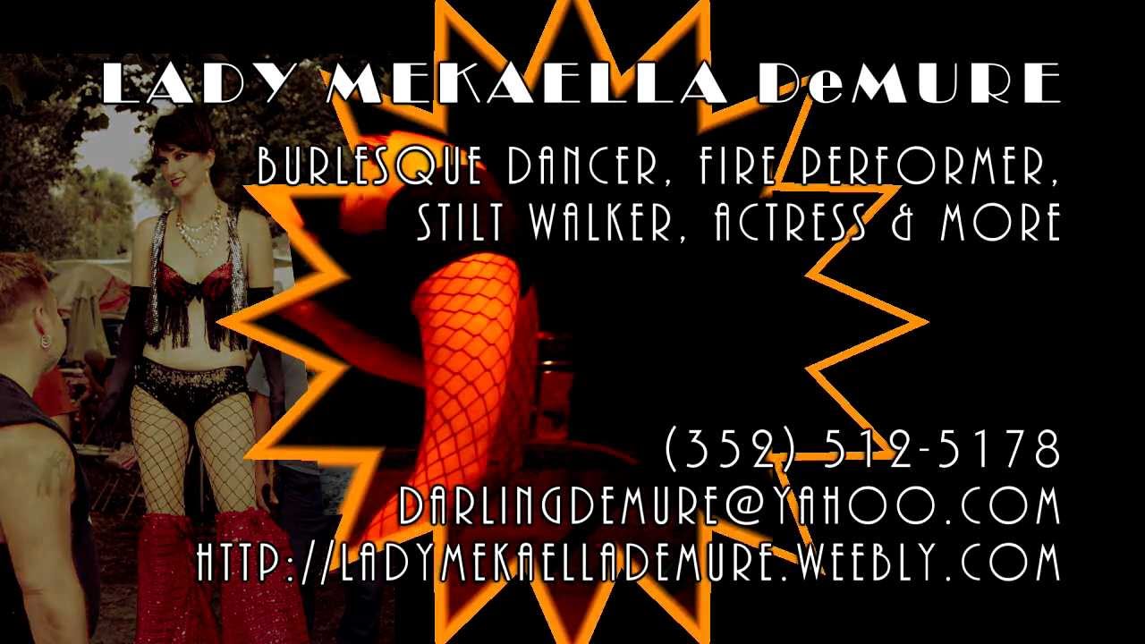 Promotional video thumbnail 1 for Lady Mekaella DeMure