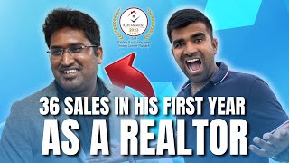 Part time realtor becomes a top rated realtor in Canada! What