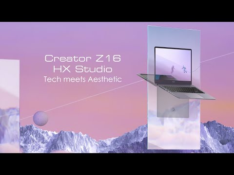 Creator Z16 HX Studio B13V - Tech meets Aesthetic | MSI