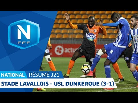 J21: Stade Lavallois MFC - USL Dunkerque (3-1), le résumé I FFF 2018