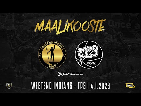 Maalikooste: Westend Indians - TPS 4.1.2023