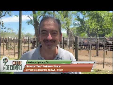 Ernesto Tato Arribere  - Remate de Arribere, Ugarte y Cía. - Jueves 4 de Diciembre de 2025 - Rauch