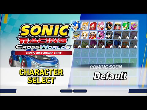 Character Select - Sonic Racing CrossWorlds OST