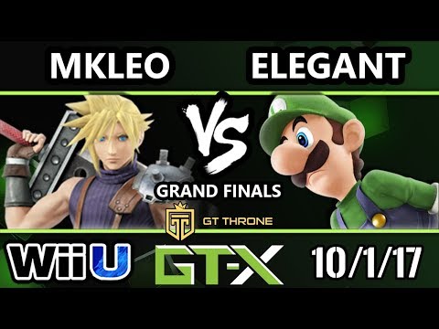 GTX 2017 Smash 4 - BSD | Elegant (Luigi) vs FOX MVG | MKLeo (Cloud) - Wii U G.Finals