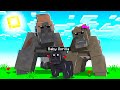 HOW TO BREED PET GORILLAS IN MINECRAFT! 🦍 (baby animals) | Wildlife: Zoo Pt. 10