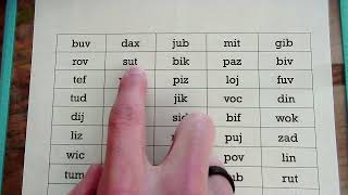 Nonsense Word Practice for Parents | How to Do NWF Fluency | Dibels mClass Practice