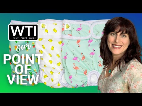 Pet Magasin Washable Dog Diapers - WTI product video review