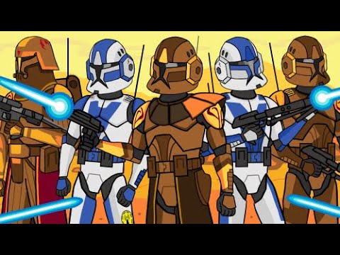 Clones on Geonosis...