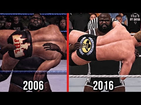 The Evolution Of Mark Henry World Strongest Slam! ( SVR 2007 To WWE 2K17 )