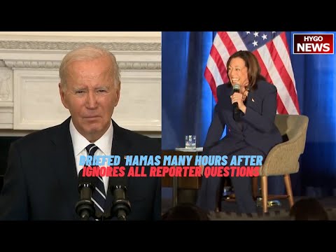 Biden Was First Briefed on Hamas Attack This Morning… many Hours After; Ignores Reporter Questions
