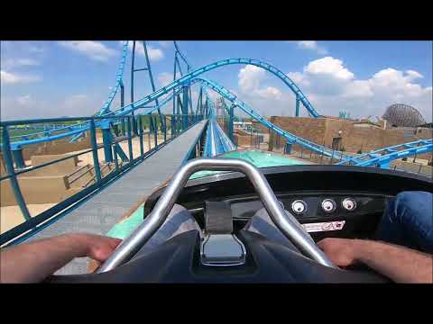 Abyssus  Double Launch Coaster Energylandia 🤣 GoPro 😁 Pierwszy wagonik