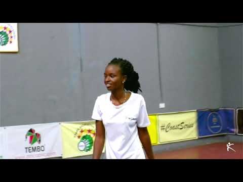 Coast series badminton Championships Ladies' singles Highlights Saumu Makena vs Flyvia Murugi