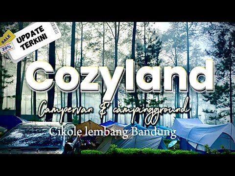 Cozyland camping ground ‼️ternyata secozy ini ||cozyland campervan Cikole lembang Bandung