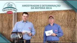 Amostragem e determinação da matéria seca