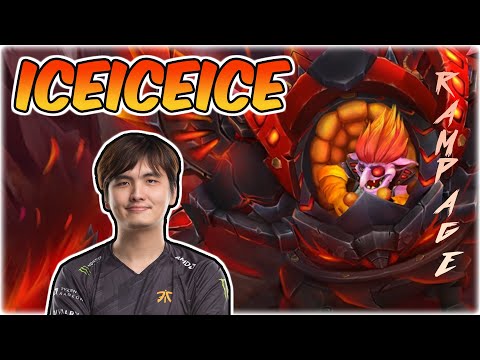 Fnatic.iceiceice - Timbersaw RAMPAGE | Dota 2 Pro Gaming