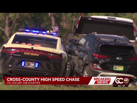 Man arrested after vehicle chase on I-75 in Florida