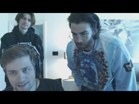 HasanAbi November 3, 2021 – Hanging out in Sodas quarantine hotel room with XQC