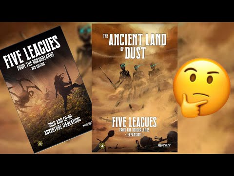 Ancient Land of Dust Impressions - Five Leagues from the Borderlands Desert Expansion