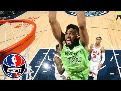 Karl-Anthony Towns’ 35 and 22 leads Timberwolves to win vs. Bulls | NBA on ESPN