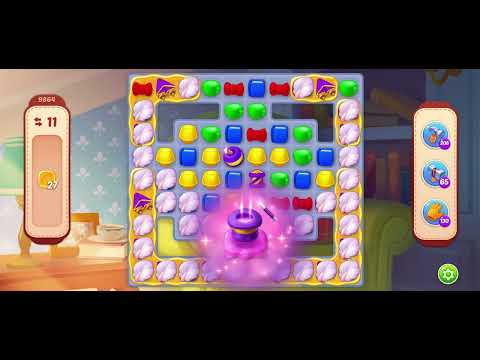 Homescapes Level 9864 夢幻家園 第9864關