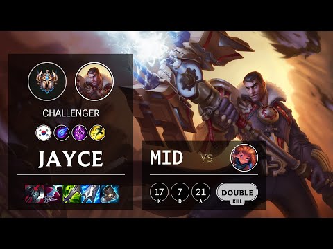 Jayce Mid vs Zoe - KR Challenger Patch 10.25