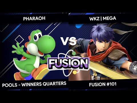 Fusion #101 - Pharaoh (Yoshi) vs Mega (Ike) - Pools - Winners Quarters