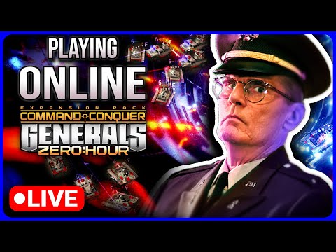 Charging Up My Lasers in Online FFA Matches | C&C Generals Zero Hour