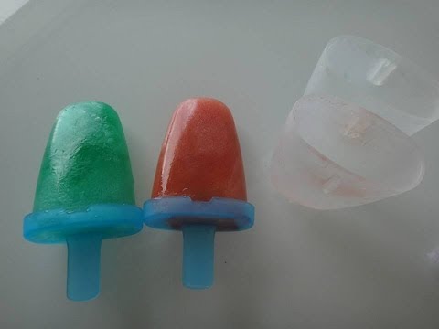 Ice pop recipe tutorial: syrup or fresh fruit