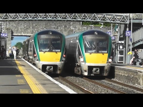 Irish Rail 22000 Class Intercity Train 22131 - Sallins & Naas Station, Kildare
