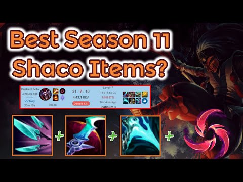 Season 11 Shaco Gameplay - in Platin Elo [League of Legends] Full Gameplay - Infernal Shaco