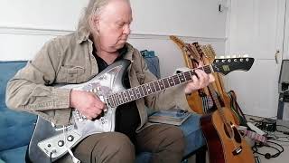 Video thumbnail for Bach on Ry Cooder's Guyatone LG-200T guitar courtesy of Tim Pells by Ramon Goose