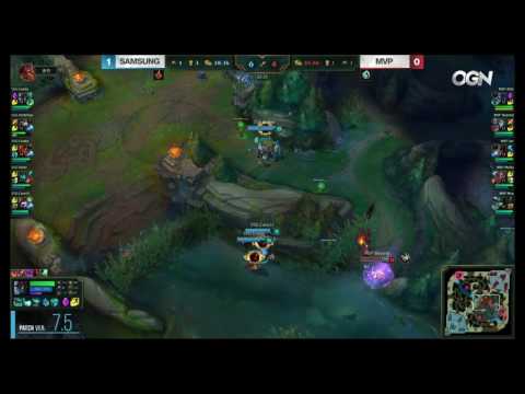 MVP vs SSG Highlights Game 2 LCK Spring 2017 W10D2 MVP vs Samsung