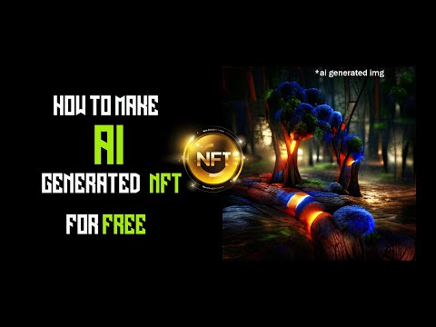 How to make a NFT with Artificial Intelligence for FREE with source CODE || for  BEGINNERS in Tamil
