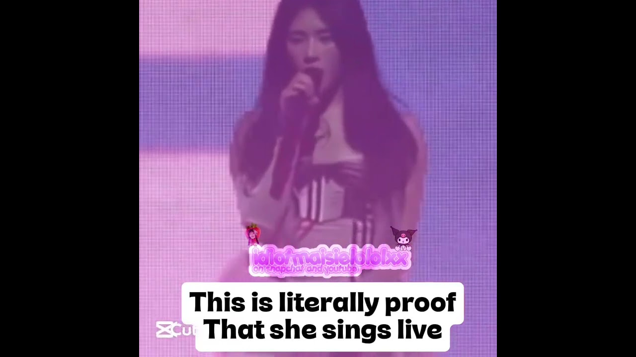 Proof that Sophia from KATSEYE sings live || KATSEYE || Sophia