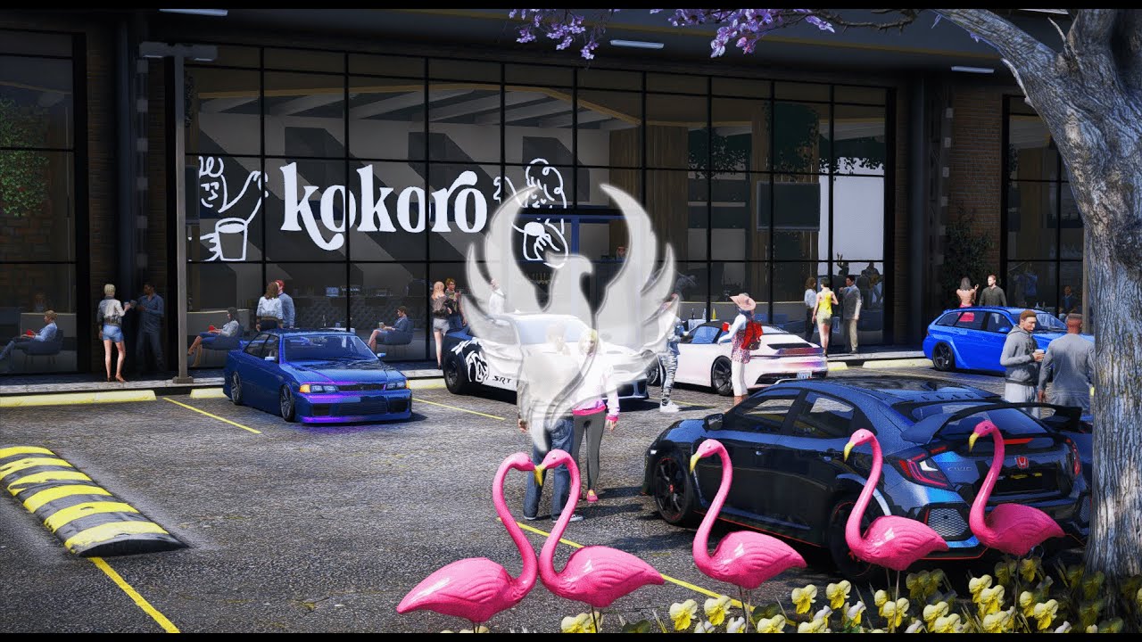 FleuR Mapping | Kokoro Cafe