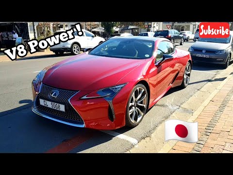 Lexus LC 500 V8 & Ford Mustang V8 Walkaround !