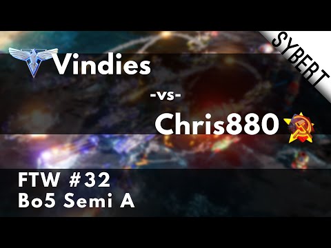Vindies[A] vs Chris880[S] - Bo5 FTW #32 Semi A - Red Alert 3