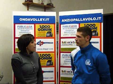 Intervista Christian Filini per Anzio Pallavolo - Latina Scalo Volley