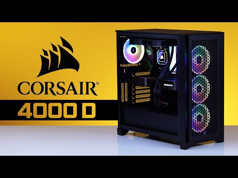 Corsair 4000D Review Build and Live Build Guide! | Robeytech